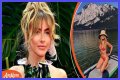 Julianne Hough Shows off Toned Body in Red String Swimsuit during Stunning Austrian Vacation
